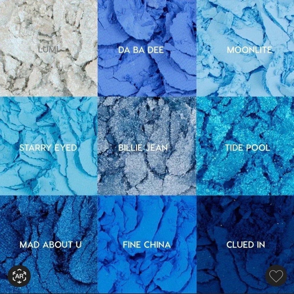 ColourPop Blue Moon Eyeshadow Palette